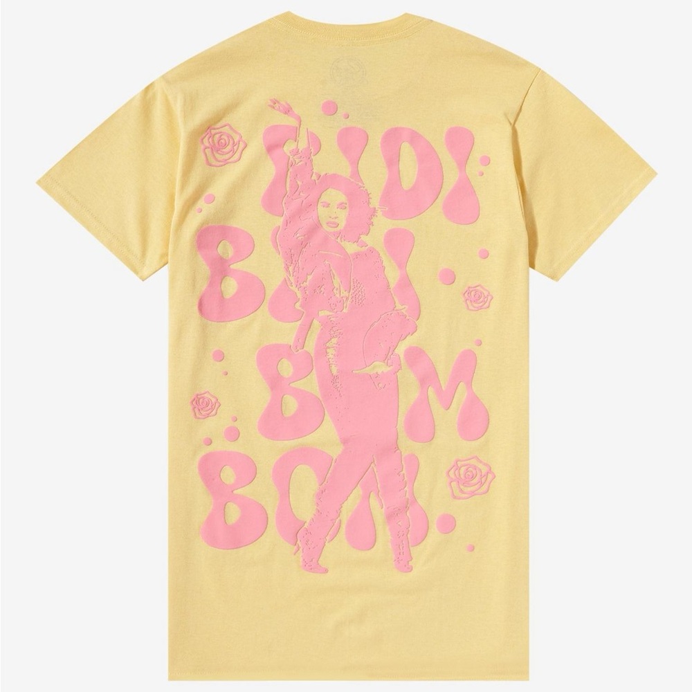 Selena Bidi Bidi‎ Bom Bom Puff Paint Boyfriend Fit T-Shirt